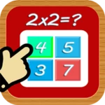 multiplication table quiz android application logo